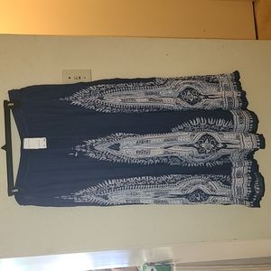 New,Philosophy Bohemian Maxi Skirt.